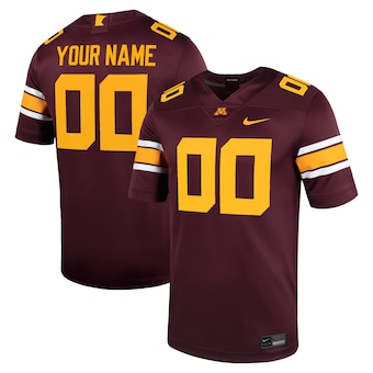 Custom Minnesota Golden Gophers Jersey